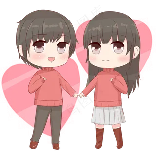 情人节情侣约爱丘比特