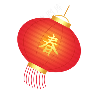 新年灯笼新春春节,免抠元素