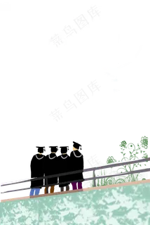 毕业季青春校园主题边框