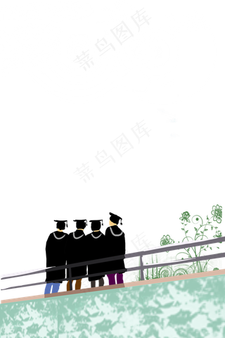 毕业季青春校园主题边框