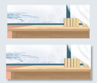 冬天立冬唯美风景