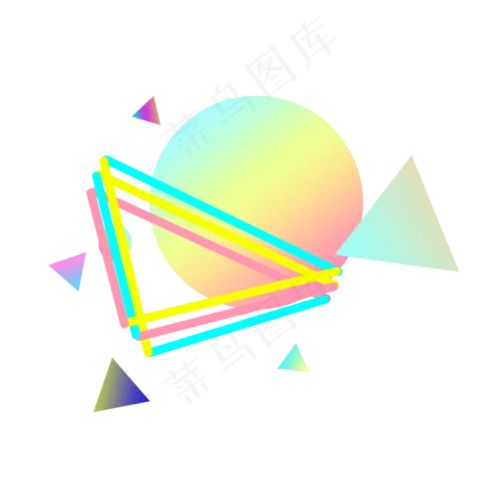卡通矢量促销漂浮氛围电商免抠图(2000X2000(DPI:300))psd模版下载