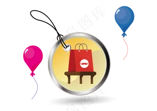 父亲节促销水晶吊牌