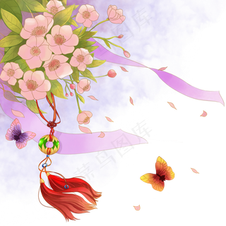 精美中国风饰品,免抠元素