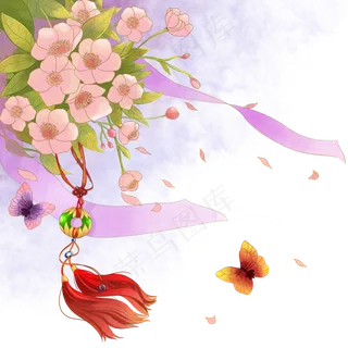 精美中国风饰品,免抠元素