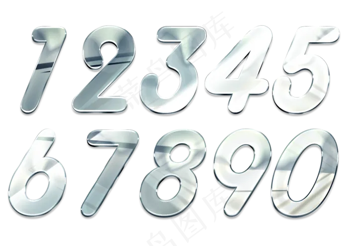 3d质感数字原创(3508X2480(DPI:300))psd模版下载