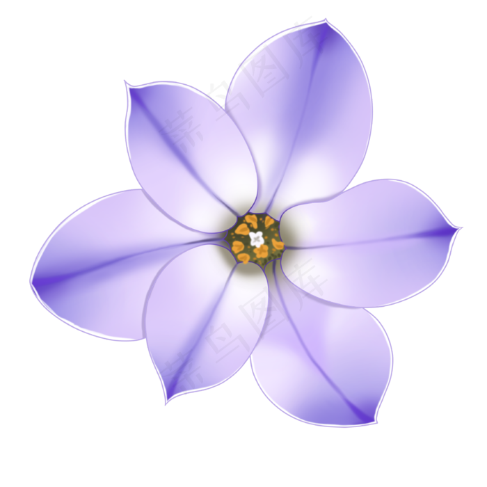 唯美小花花朵(3307X3307(DPI:300))psd模版下载