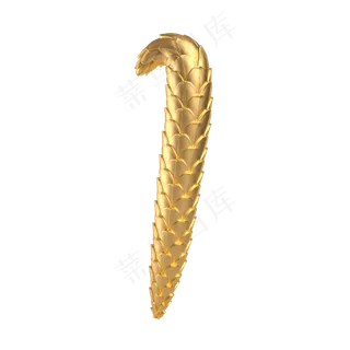 创意鳞片倒计时周年庆数字1