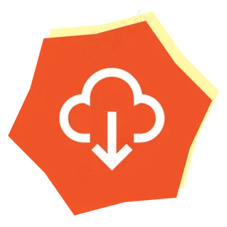 视频播放icon图标云端下载