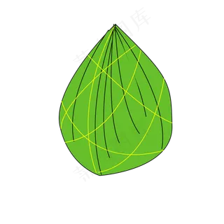 一个美味的大粽子