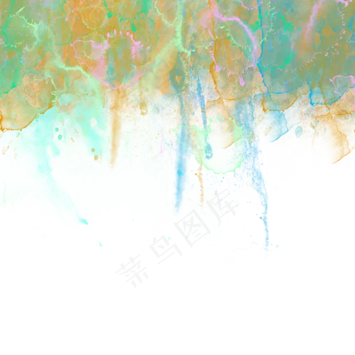 水彩晕染梦幻肌理实验彩色PNG,免抠元素(4000*4000px 300 dpi )psd模版下载