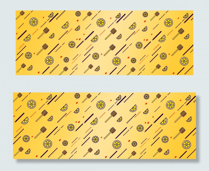 水果柠檬背景电商淘宝背景