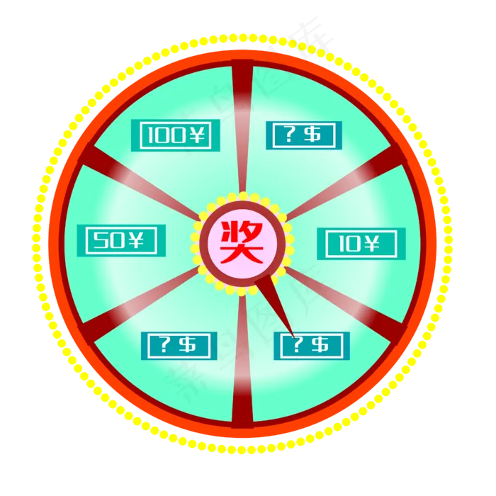 优惠券抽奖箱子(2500X2500(DPI:300))psd模版下载