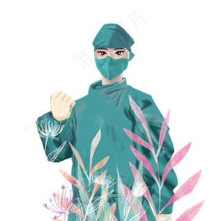 妇女节女战士医护人员,免抠元素