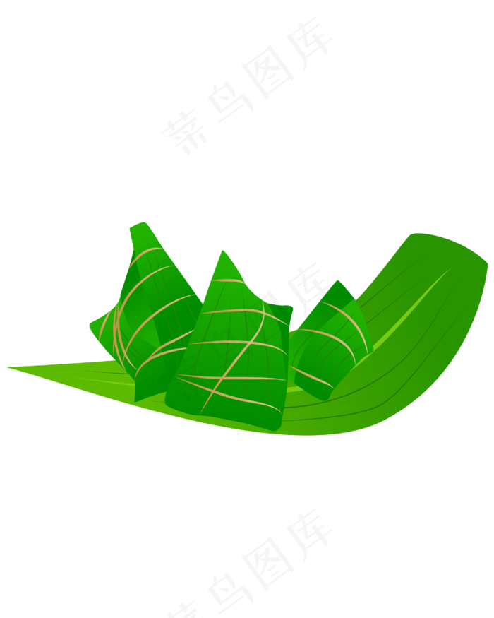手绘矢量扁平端午粽子(4167*5208px 300 dpi )ai矢量模版下载