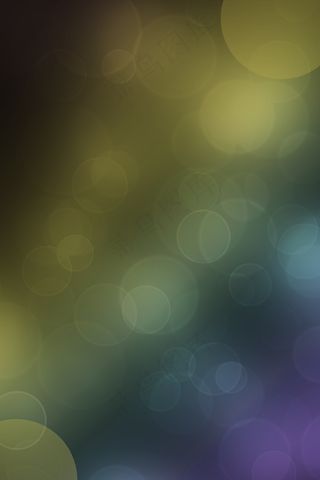 纯色科技感圆形底纹边框