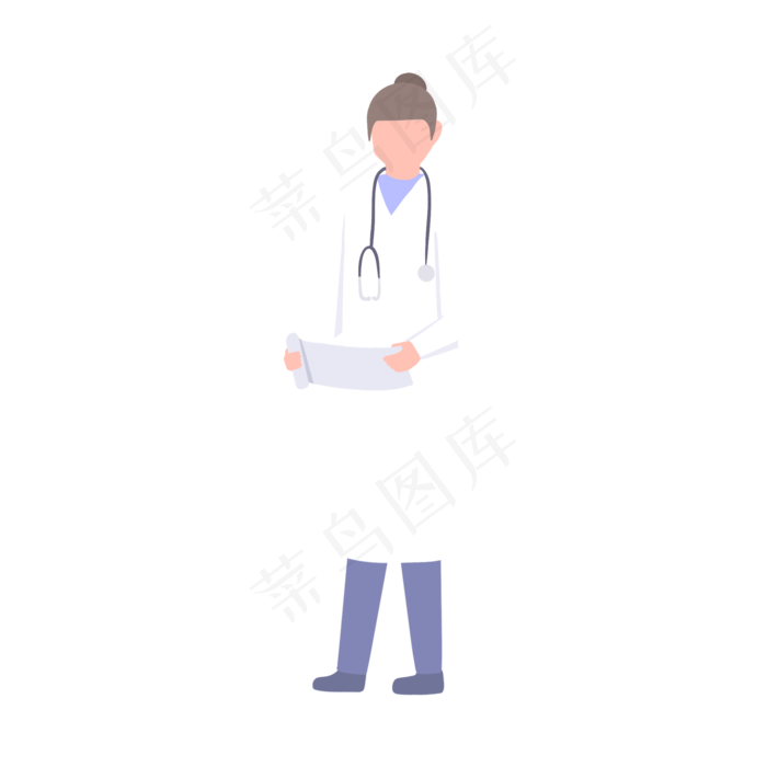 医院女性医生,免抠元素