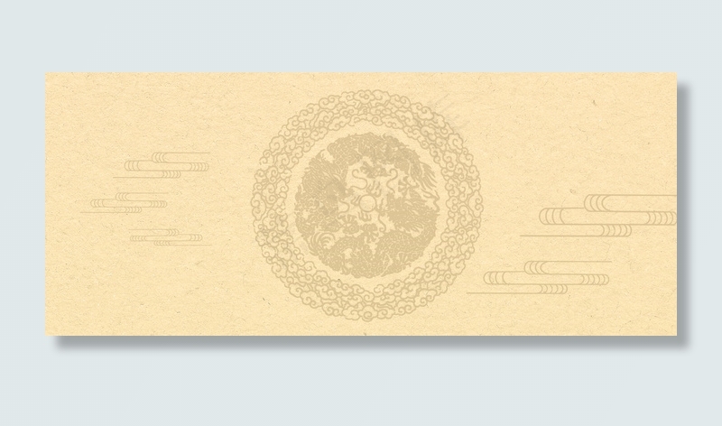 古风祥云底纹尘灰色背景