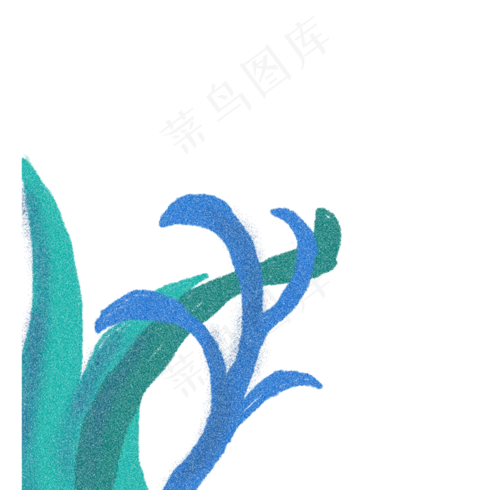卡通春天植物下载(2000X2000(DPI:300))psd模版下载