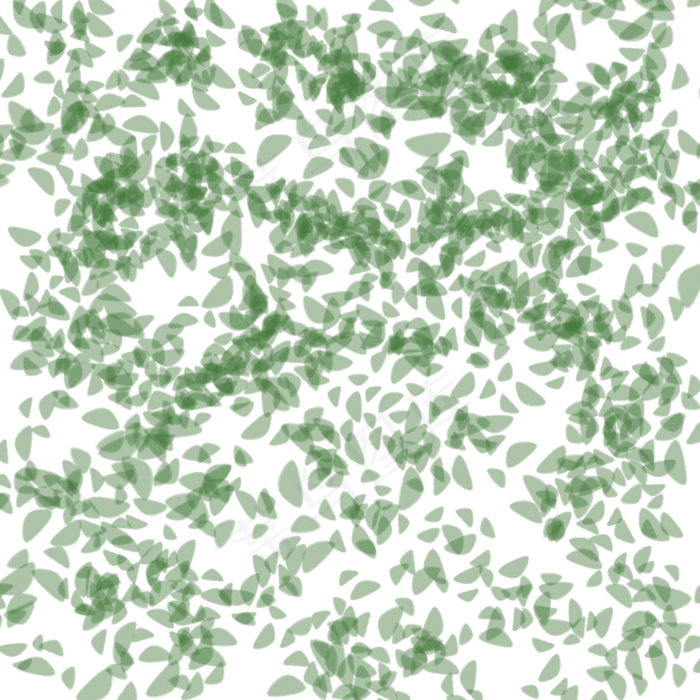 清新绿色叶子装饰背景