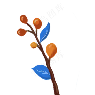 果子春季自然植物