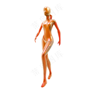 质感运动小人png图