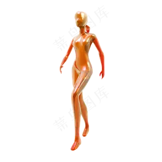 质感运动小人png图