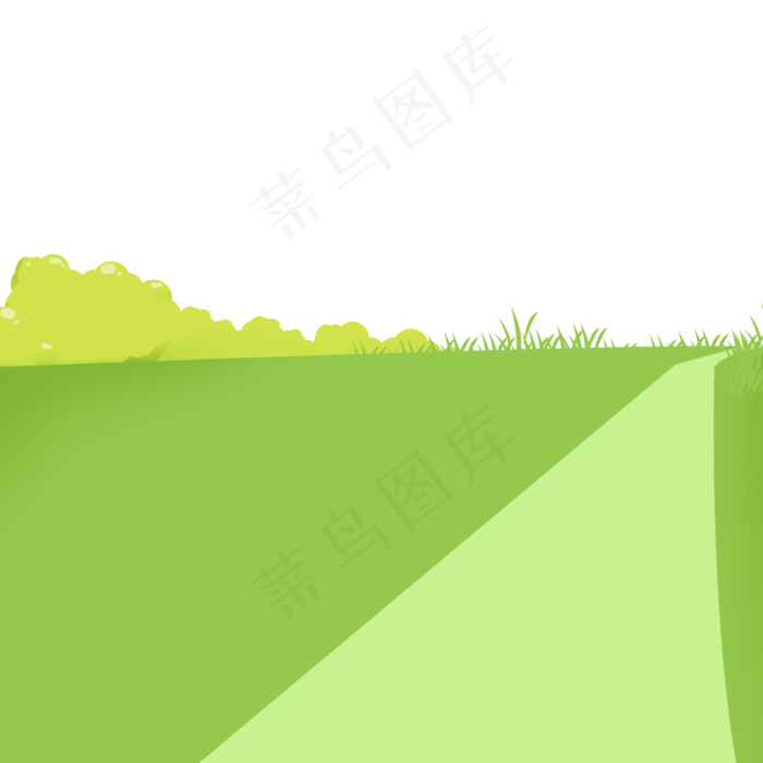 春天小清新绿色草地