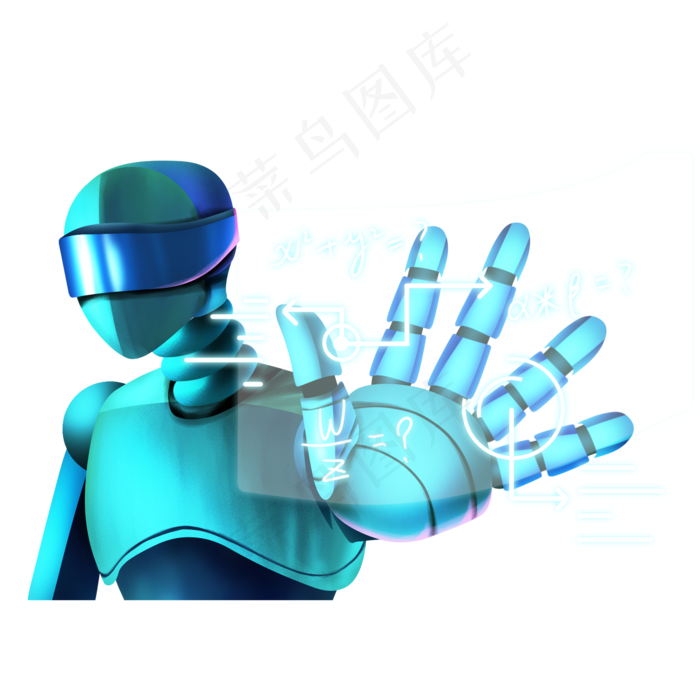 机器人科技设计元素,免抠元素