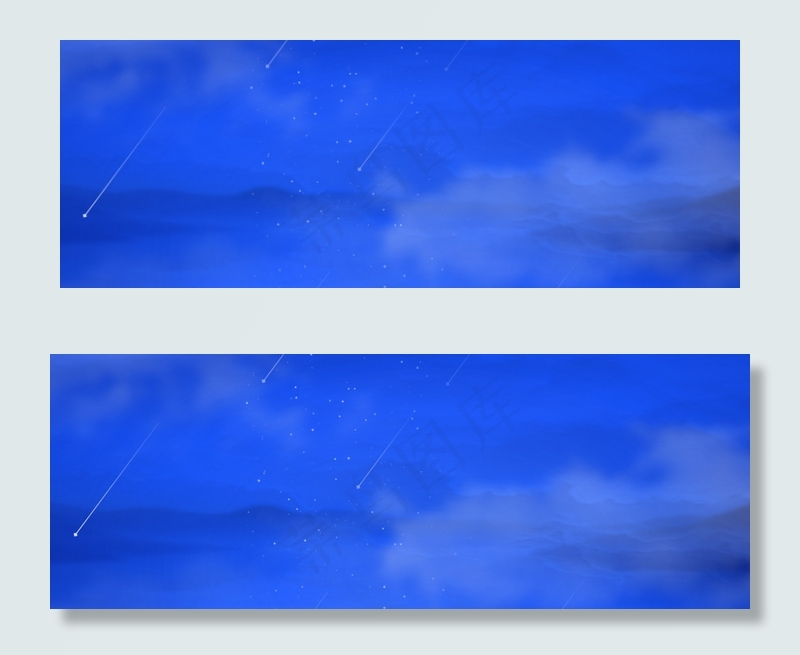 梦幻星空文艺浪漫紫色banner