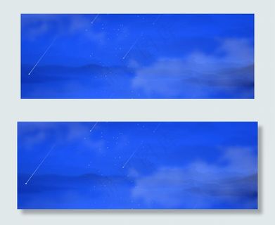 梦幻星空文艺浪漫紫色banner