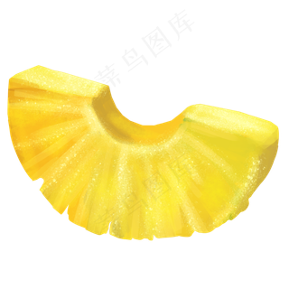 黄色菠萝水果