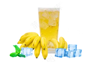 香蕉冰饮料