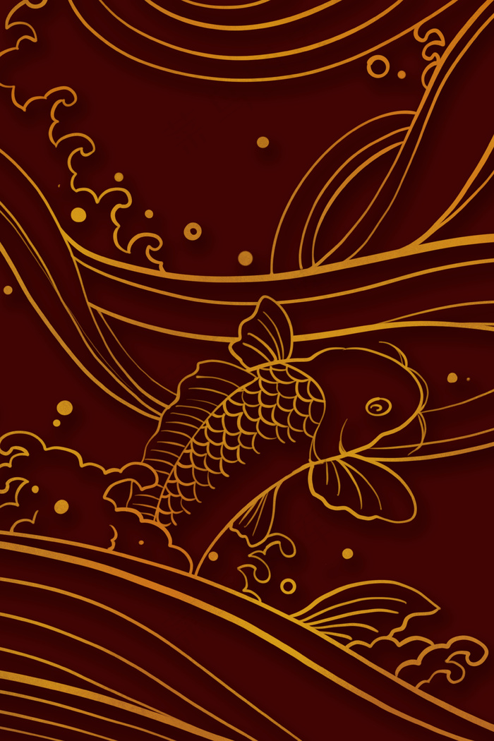 中国风质感纹理喜庆背景