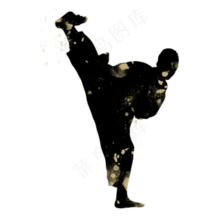 开学季跆拳道社团招新剪影,免抠元素
