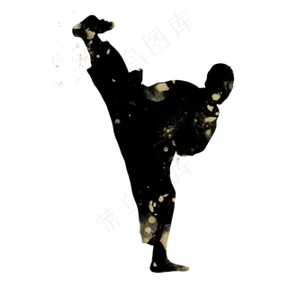 开学季跆拳道社团招新剪影,免抠元素