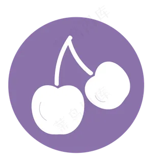 水果樱桃图标