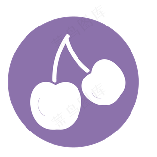 水果樱桃图标