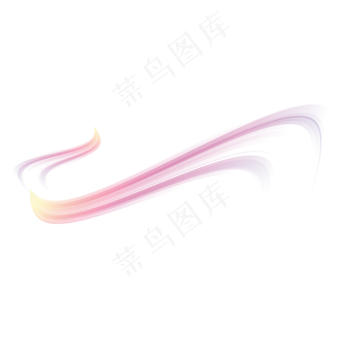 酷炫动感多彩紫色光效素材,免抠元素