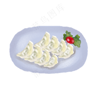美味喷香饺子PNG图片,免抠元素