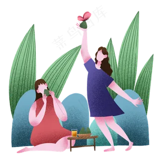 端午节快乐女孩