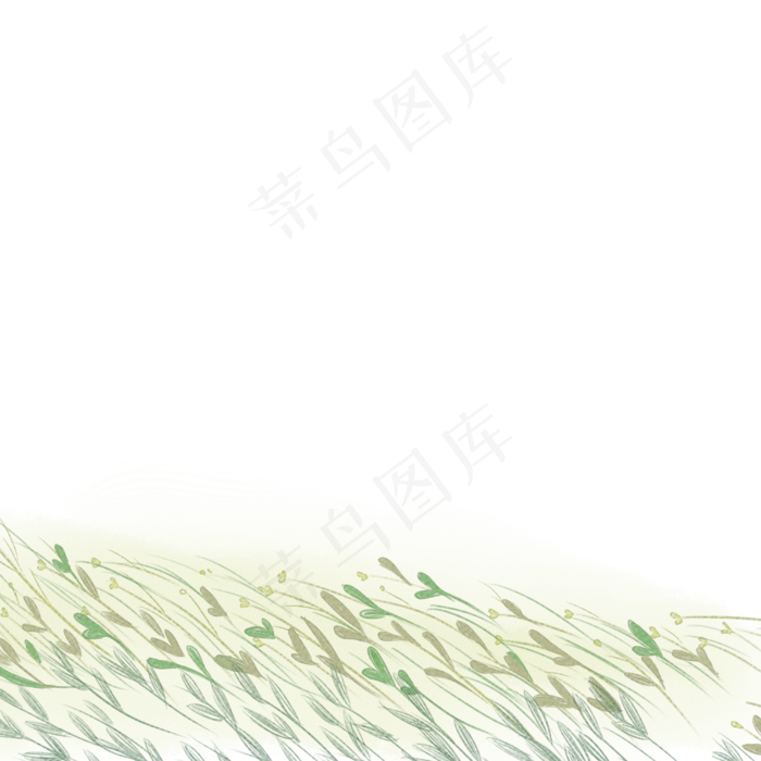 春天绿色植物下载(2000X2000(DPI:300))psd模版下载