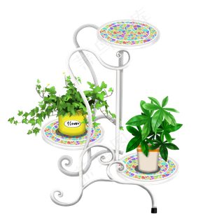 室内摆放盆栽花架