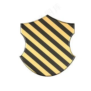 315黑金大气质感盾牌PNG元素