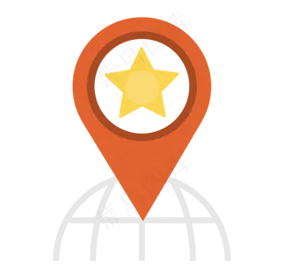 水彩卡通地球仪地址