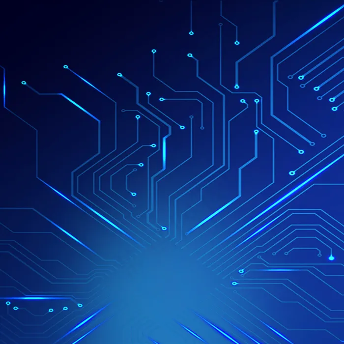 蓝色科技炫光淘宝电商直通车(800*800px 	        )psd模版下载