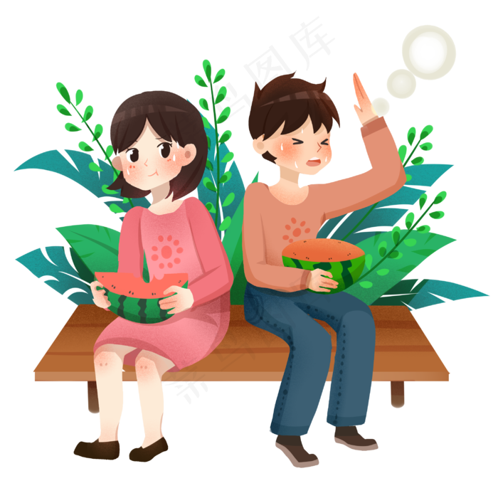 大暑吃西瓜水果