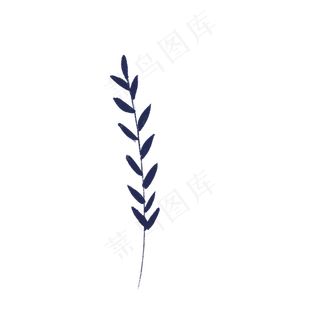 卡通植物枝条下载