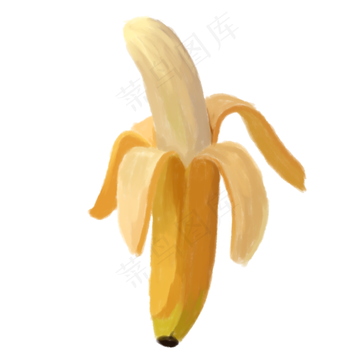 新鲜水果香蕉小吃(3000X3000(DPI:299))psd模版下载