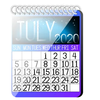 竖版台历,免抠元素